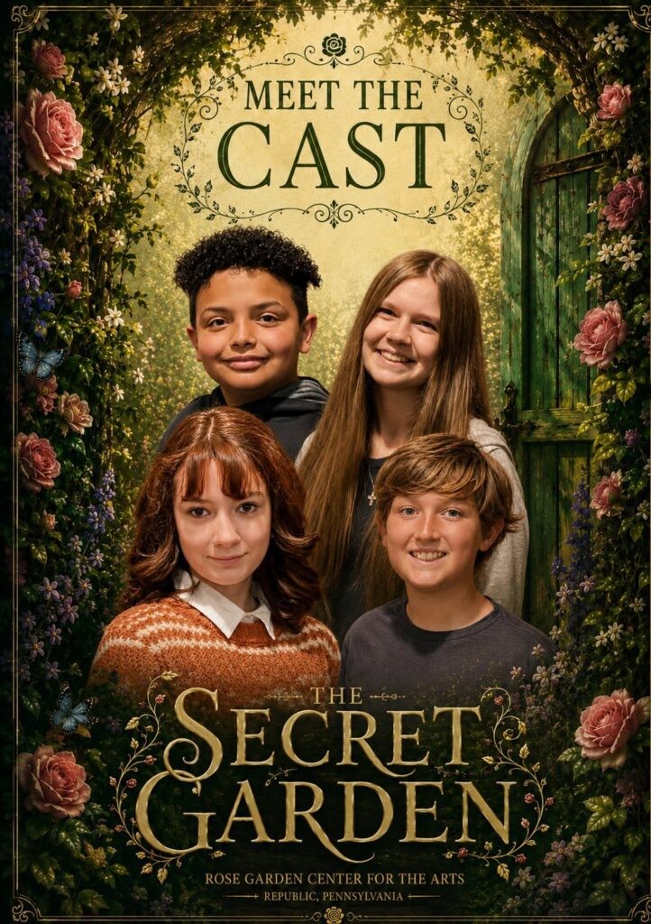 The Rose Garden Center for the Arts Presents The Secret Garden June 25-27